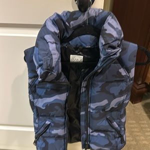 SAM blue camouflage vest size small